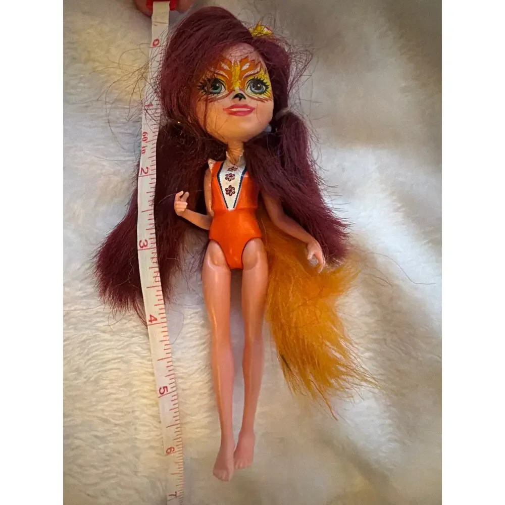 Enchantimals Felicity Fox Red Hair Orange Bushy Tail 6
